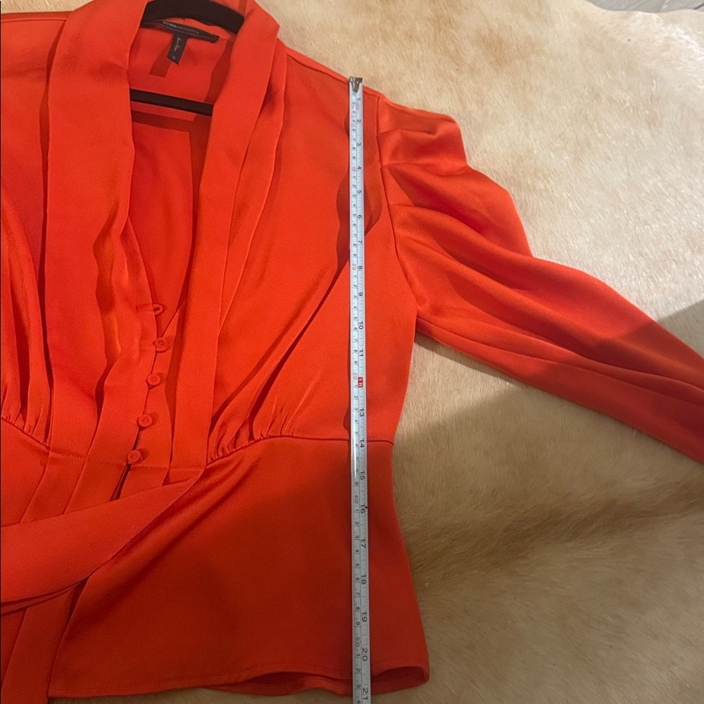 BCBGMaxAzria Vibrant Red Blazer - Picture 7 of 7